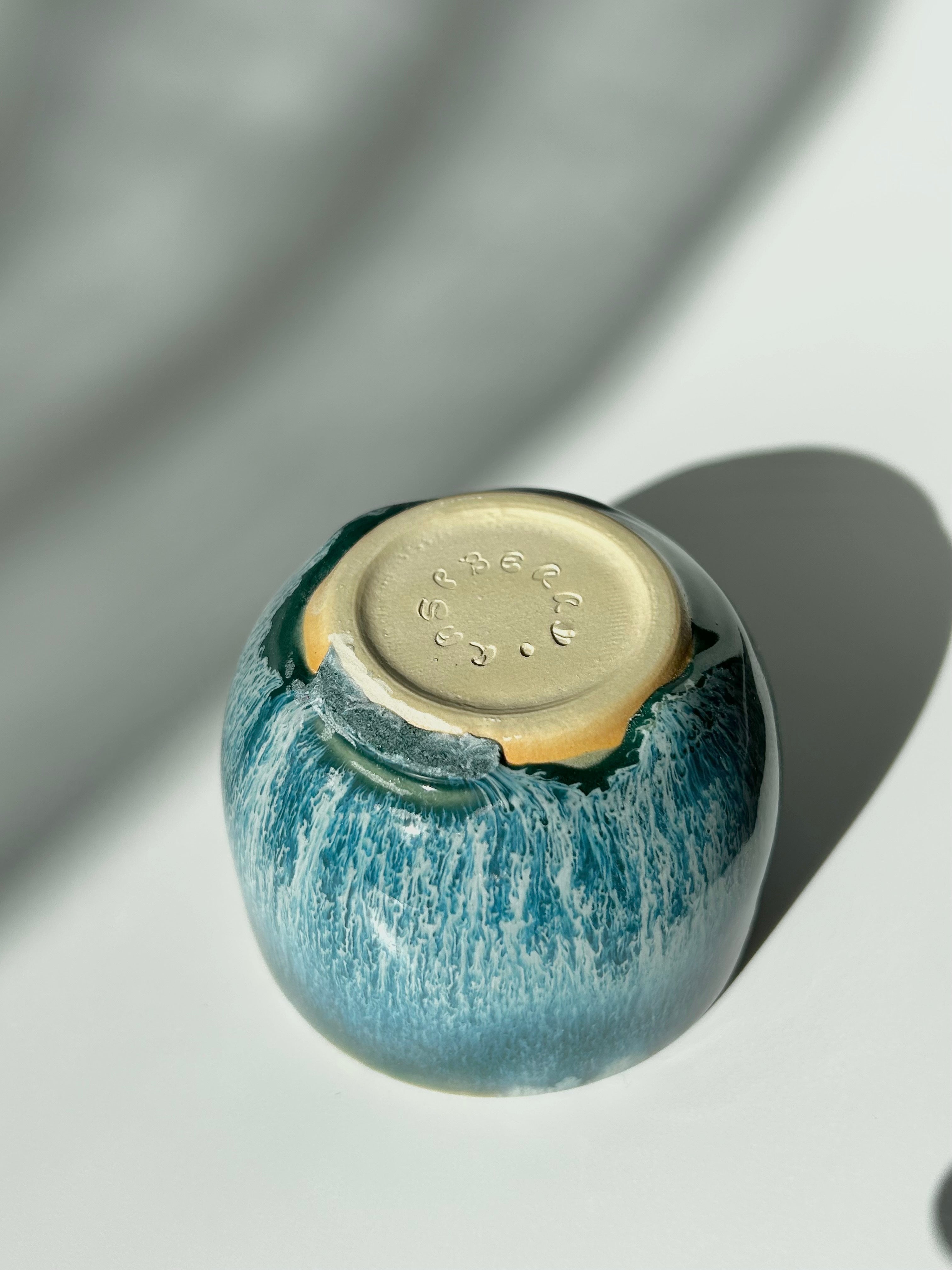 Emerald Ocean - Küçük Espresso Kupası